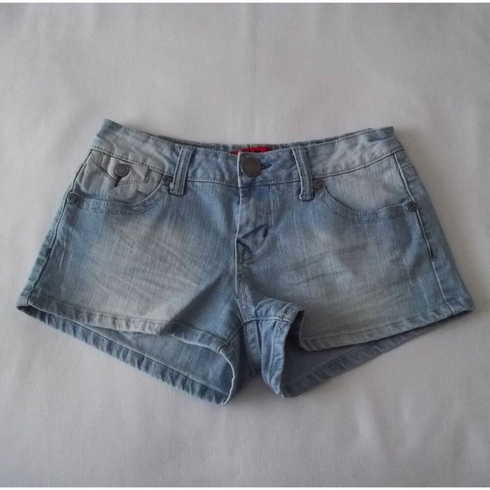 Zanadi Stretch Denim 'Daisy Duke' Style Jean Shorts Size 7